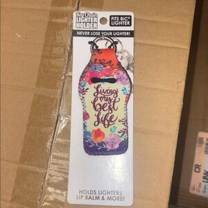 holds lighters, lip balm and more